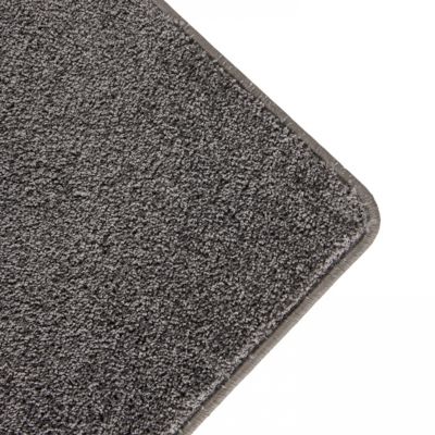 Tapis rectangulaire en polypropylène 120x160 cm anthracite  Oviala