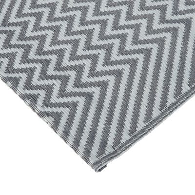 Tapis rectangulaire GoodHome gris 160 x 230 cm