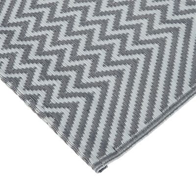 Tapis rectangulaire GoodHome gris 160 x 230 cm