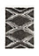 Tapis rectangulaire Scandinave Tribal L.200 x l.150cm gris