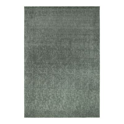 Tapis rectangulaire vert kaki 230 x 160 cm effet viscose GoodHome Yoroo