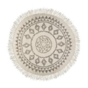 Tapis rond déco Ethnique D 120 cm