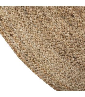 Tapis rond  décoratif en Jute D 120 cm