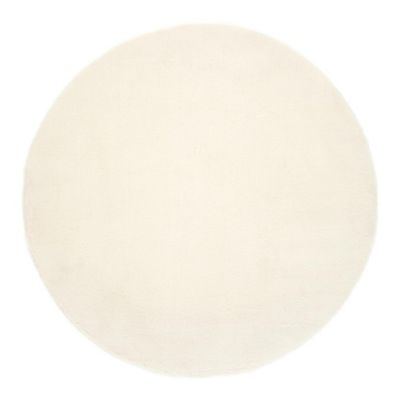 Tapis rond doux intérieur Kinsey 120x0 CM - Crème