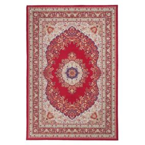 Tapis rouge 140 x 200 cm KARAMAN