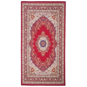 Tapis rouge 80 x 150 cm KARAMAN