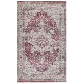 Tapis Rouge et Beige 150 x 230 cm ARHAVI