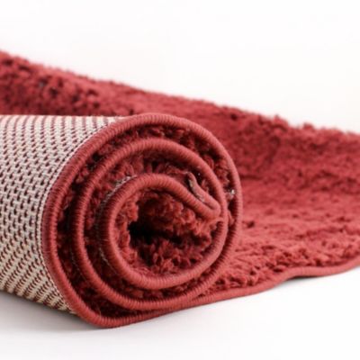 Tapis rouge marsala 100x150cm, Serik