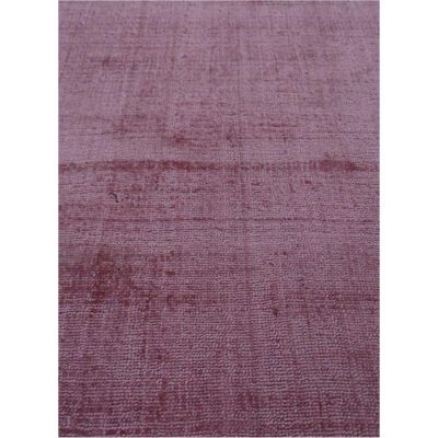 tapis salle à manger 240x340 fait main rose rectangle motif uni NEO UNI