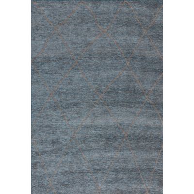 Tapis salon et chambre moderne en jute BLUEBERRY 120x170 cm
