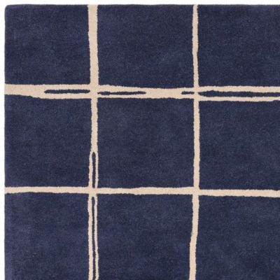 Tapis salon et chambre moderne pure laine fait main RENO 080x150 cm