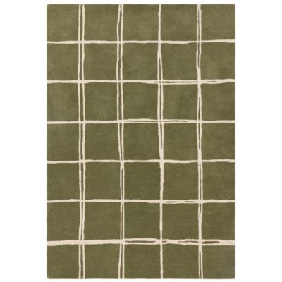 Tapis salon et chambre moderne pure laine fait main RENO 080x150 cm