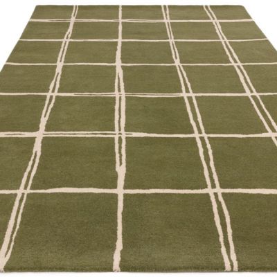 Tapis salon et chambre moderne pure laine fait main RENO 200x290 cm