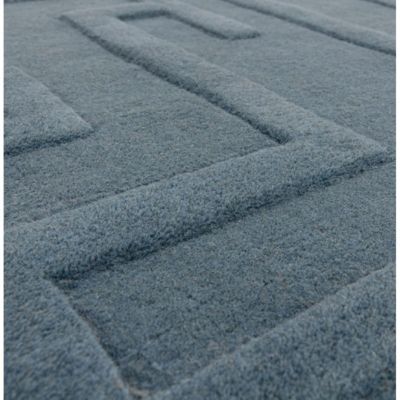 Tapis salon et chambre moderne pure laine tufté main ZEMA 200x290 cm