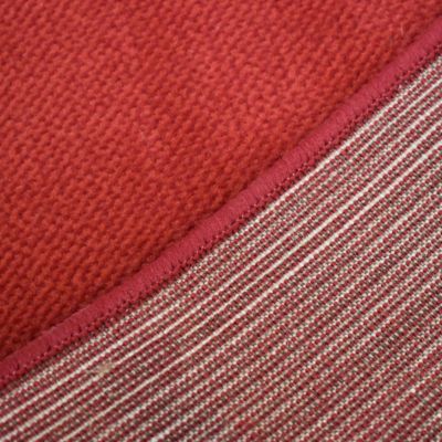 Tapis salon et chambre tissé motif géométrique AF2 BIGTRI, rouge