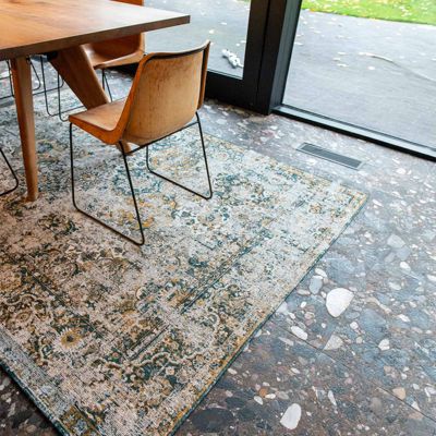 Tapis salon et chambre tissé plat BAKY 280x390 cm