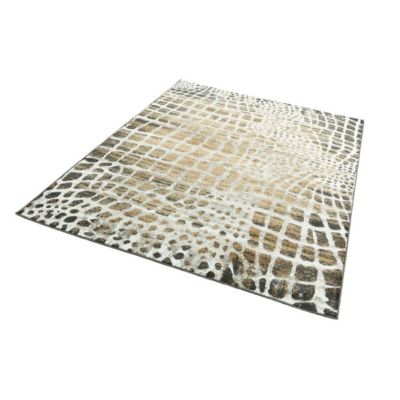 Tapis salon et chambre tissé plat CYPHER GIRAFE 080x150 cm