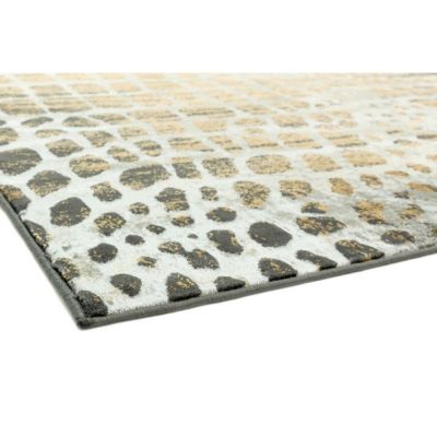 Tapis salon et chambre tissé plat CYPHER GIRAFE 080x150 cm