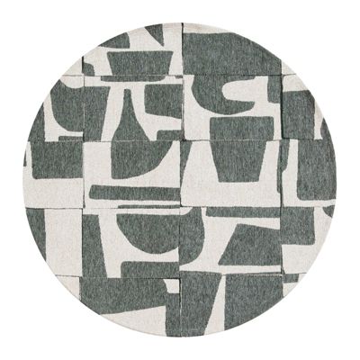 Tapis salon et chambre tissé plat OCEAN SPRITZ 200x280 cm