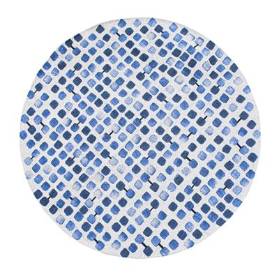 Tapis salon et chambre tissé plat SHADY STONES 140x200 cm