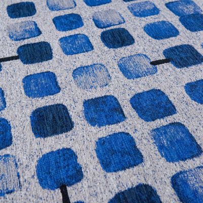 Tapis salon et chambre tissé plat SHADY STONES 140x200 cm