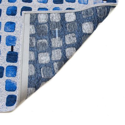Tapis salon et chambre tissé plat SHADY STONES 140x200 cm