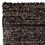 Tapis Sensation uni Noir 60 x 110 cm