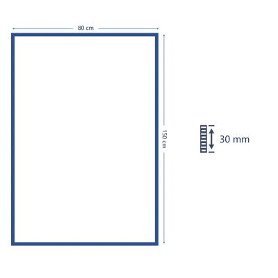 Tapis shaggy Coltrane L. 150 x l. 80 x ep. 3 cm crème GoodHome
