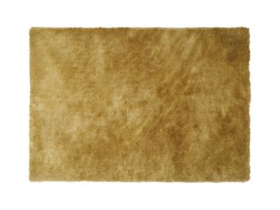 Tapis shaggy à poils longs - Doré - 200 x 290 cm - GLITTER