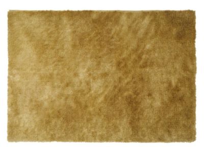 Tapis shaggy à poils longs - Doré - 200 x 290 cm - GLITTER