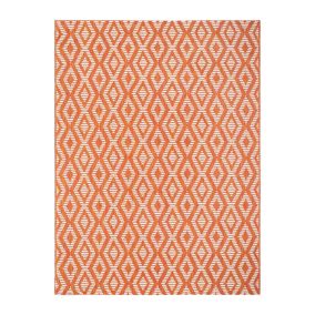 Tapis Shine 150 x 200 cm orange