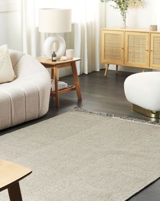 Tapis TEKELER Gris 160 x 230 cm Laine