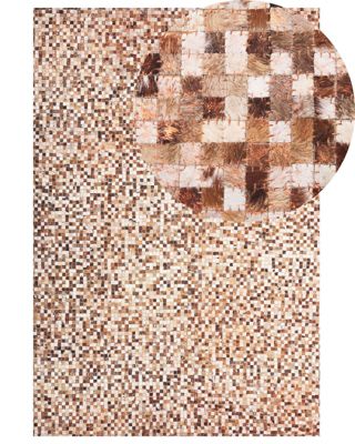 Tapis TORUL 160 x 230 cm Cuir Marron
