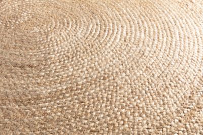 Tapis traditionnel jute rond GoodHome Ø80cm