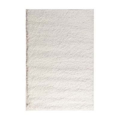 Tapis En Cuir De Vache Blanc Naturel OG-293 – Taille 6'1 X 5'6