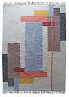 Tapis tufte à motifs abstrait L.230 x l.160 cm