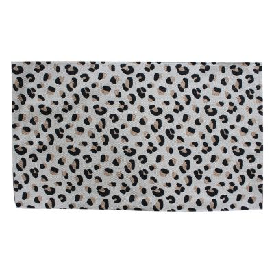 Tapis tufté léopard L.90 x l.60 cm Ornami