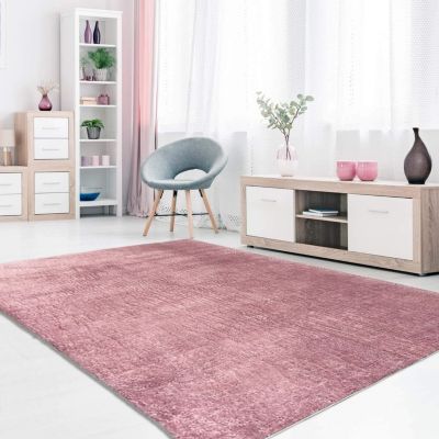 Tapis TUFTY Uni Rose, Dimension: 80x150