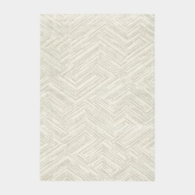 Tapis ultra-doux - Minimaliste - Crème dessin graphique clair - 120 x 170 cm
