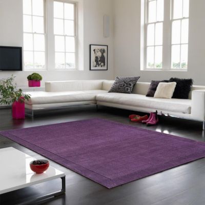 Tapis uni pure laine tufté CANDY 070x240 cm