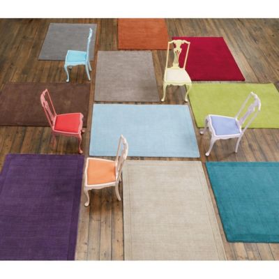 Tapis uni pure laine tufté CANDY 070x240 cm