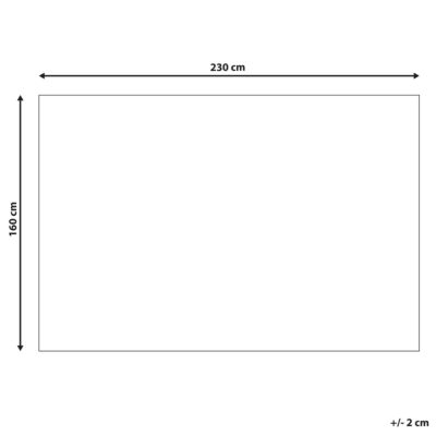 Tapis VEKSE Bleu 160 x 230 cm Soie artificielle