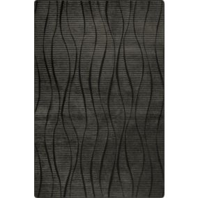 Tapis VERA Vague Anthracite, Dimension: 80x150