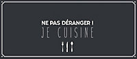 Tapis vinyle cuisine noir 49.5 x 166 cm