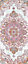 Tapis vinyle Essaouira motif traditionnel, persan, orient rose L.111,6 x l. 49,5 cm Dada Art