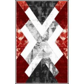 Tapis X Rouge, Dimension: 80x150