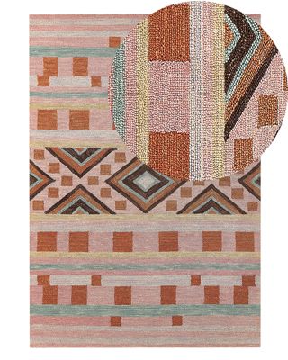 Tapis YOMRA Multicolore 140 x 200 cm Laine