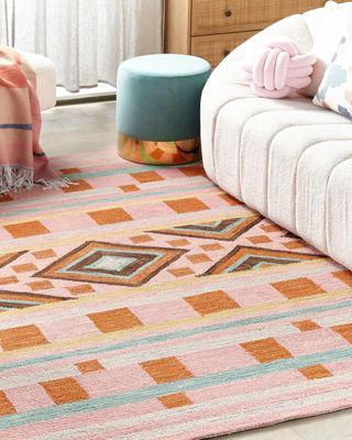 Tapis YOMRA Multicolore 140 x 200 cm Laine