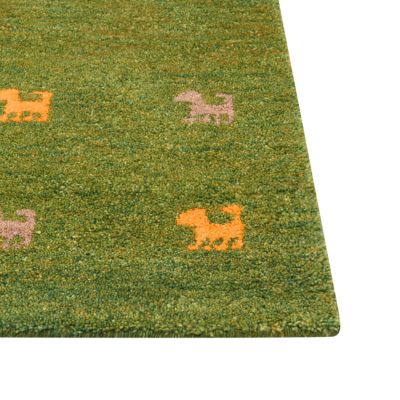 Tapis YULAFI Vert 140 x 200 cm Laine Tapis persan
