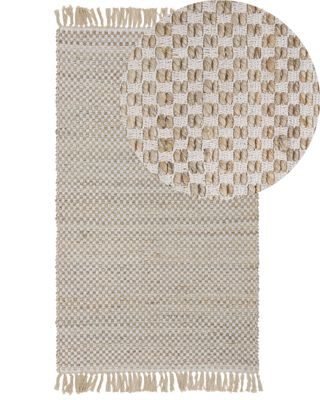 Tapis ZERDALI Beige 80 x 150 cm Jute